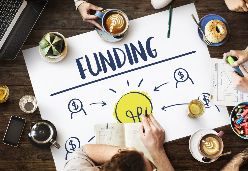 Crowdfunding Concept.